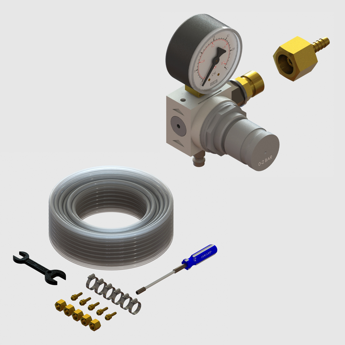 Gas Cylinder Automatic Changeover Units Accessories