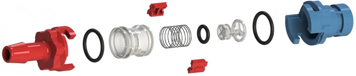 Modular Check Valve Components