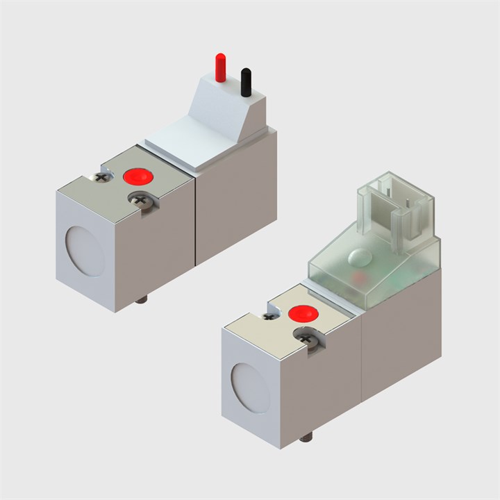 Glass Filled Nylon, Normally Closed Solenoid Valves, 3 Way - 10mm Series