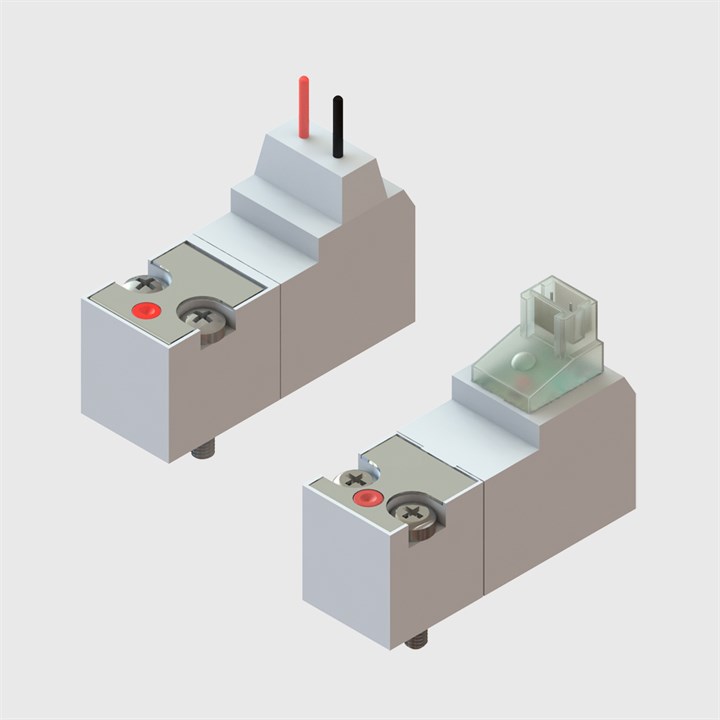 Glass Filled Nylon, Normally Closed Solenoid Valves, 3 Way - 15mm Series