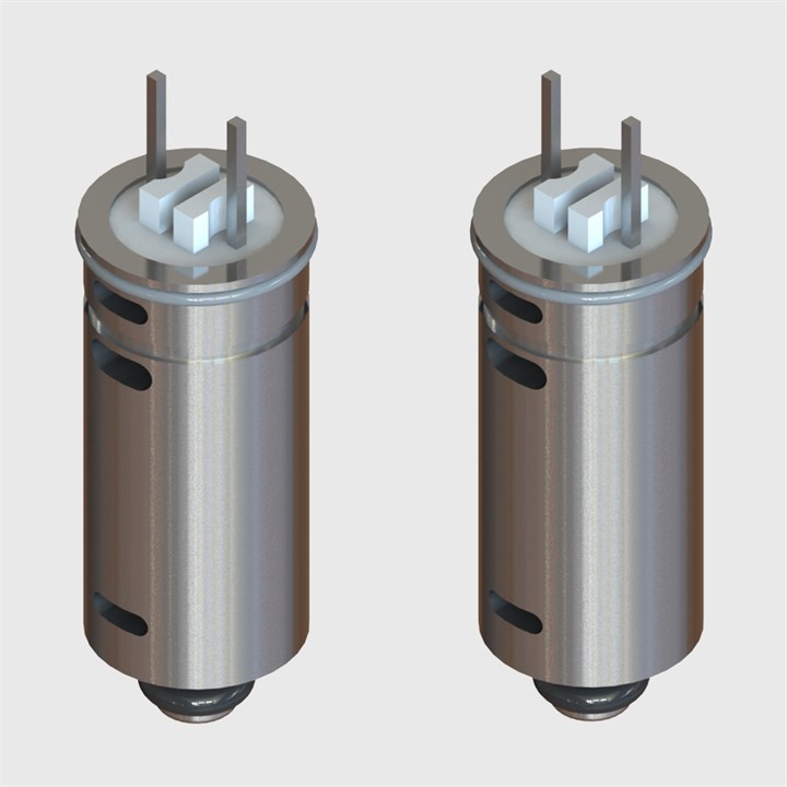 Manifold Mount 2/2 Oxygen Compatible Solenoid Valve, Normally Closed, 0.7mm Orifice Effective Size