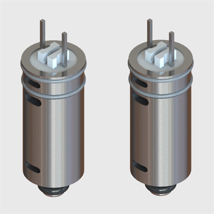 Manifold Mount 3/2 Oxygen Compatible Solenoid Valve, Normally Open, 0.7mm Orifice Effective Size