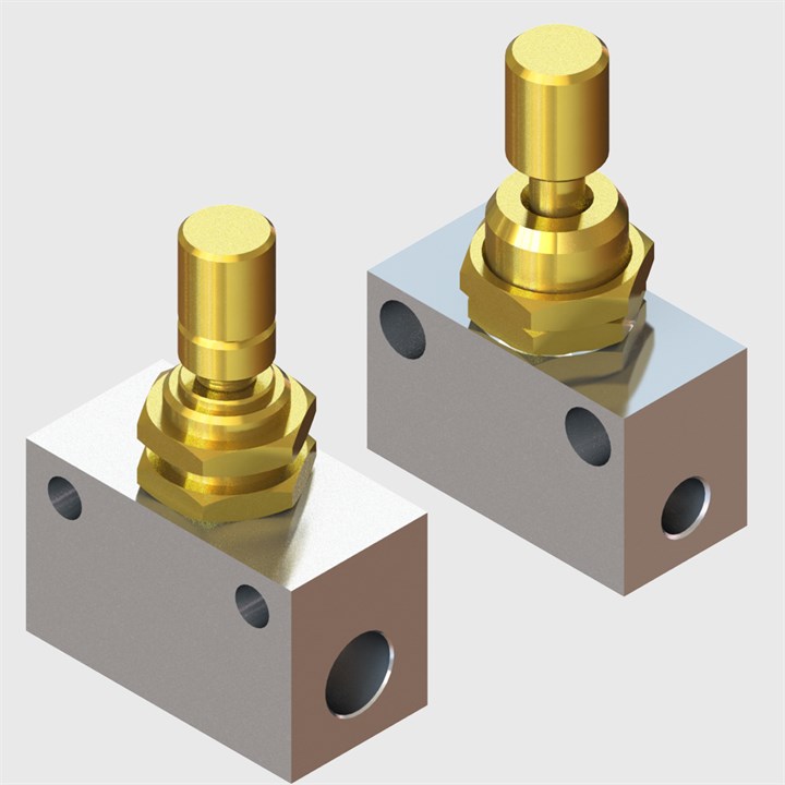 Panel Mountable Bi-directional Needle Valves