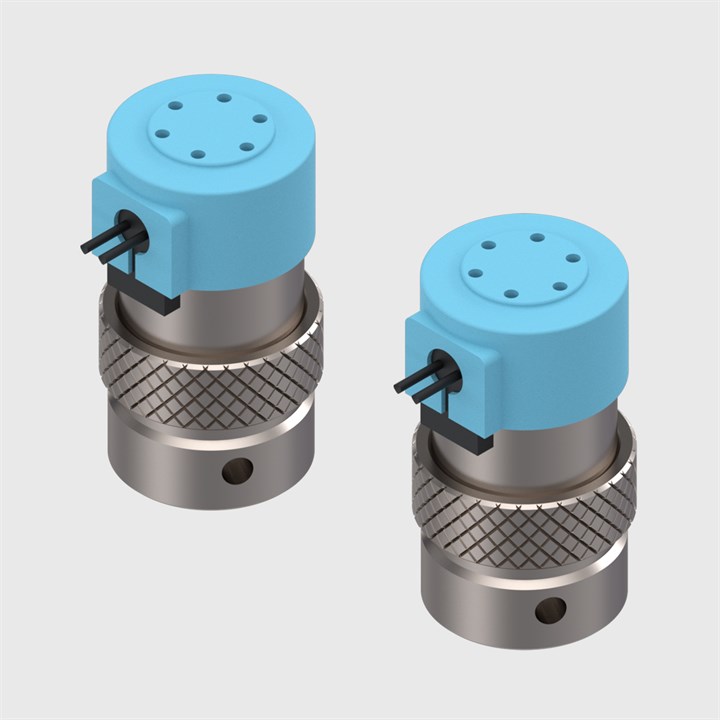 Analytical Clean, Normally Closed, Manifold Mount 3 Way Solenoid Valves - ESV Series