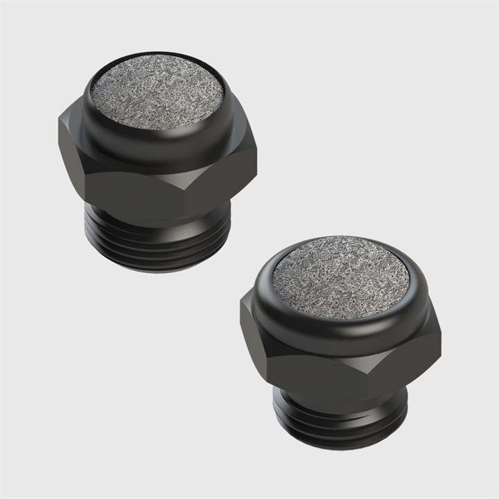 Long Body Style Polyethylene Silencers, Sintered Polyethylene Element