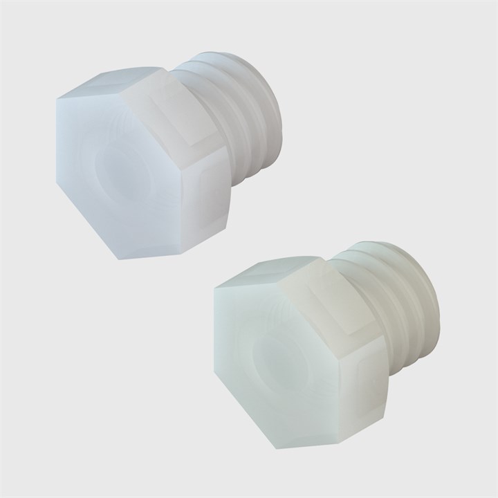 M5 Male Thread Blanking Plugs - Various Materials
