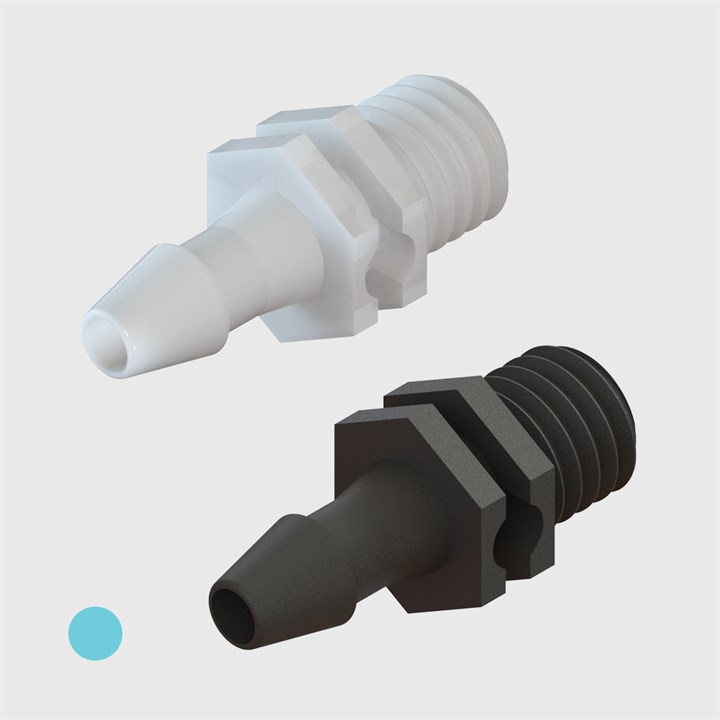 1/8" to M6 Straight Threaded Adaptors - Various Materials