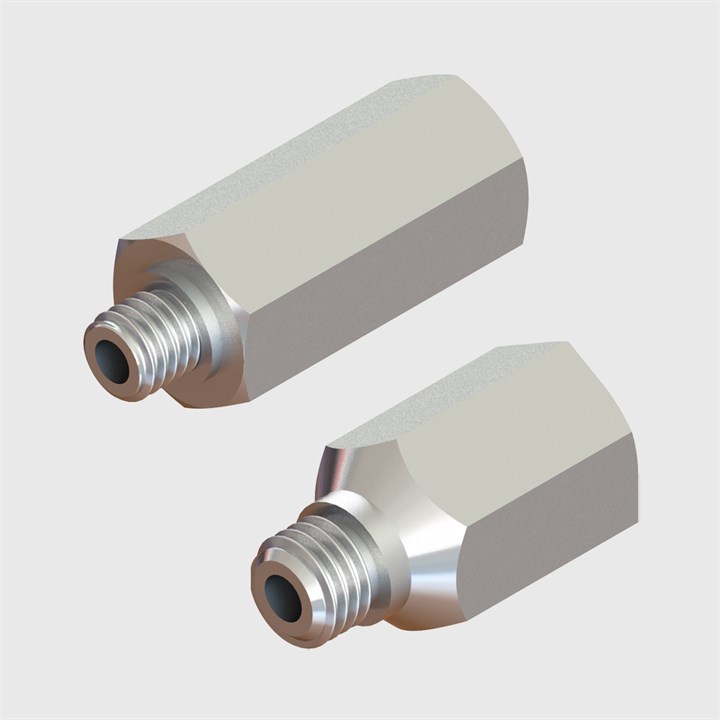Nickel Plated Brass Bodied Check Valves with Viton Seal