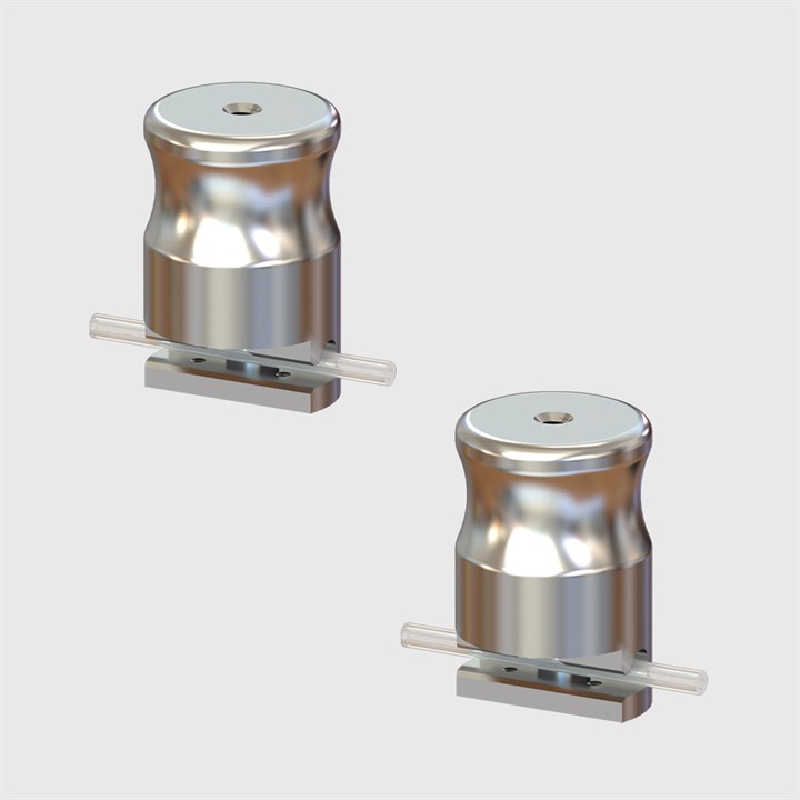 2 Way Pneumatic Pinch Valves, 1/16" ID x 1/8" OD Polyurethane Tubing