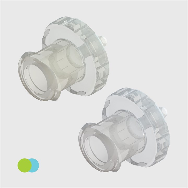 Female Luer Locks to 1/16"- Rigid Barb - Various Materials Available