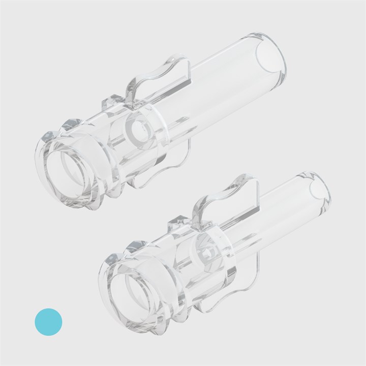 ISO 80369-7 Female Luer Lock to Bond In Port - Various Sizes