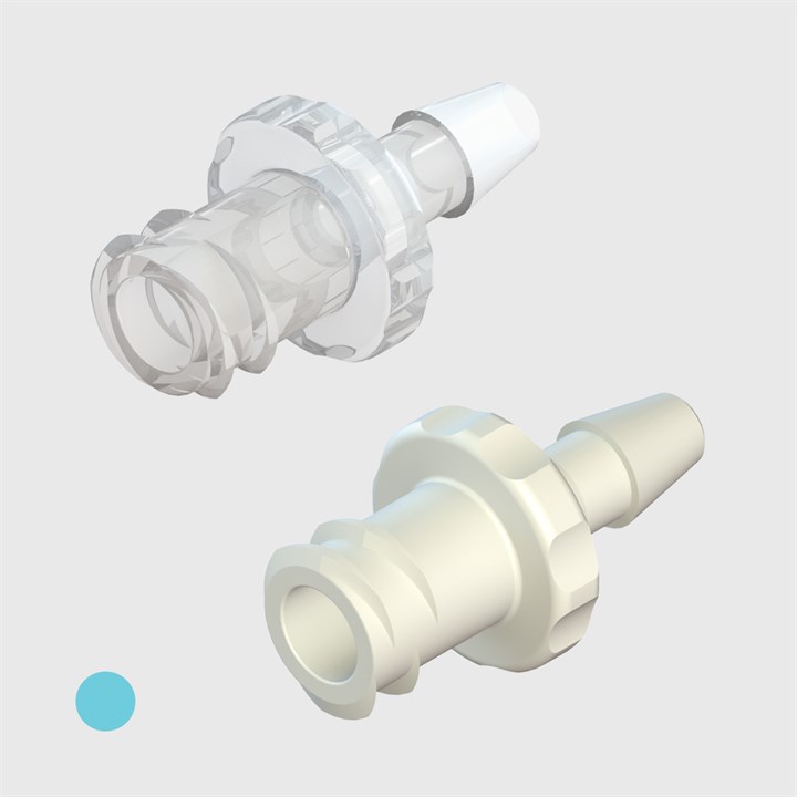 ISO 80369-7 Female Luer Lock to 1/8" Barb - Various Materials