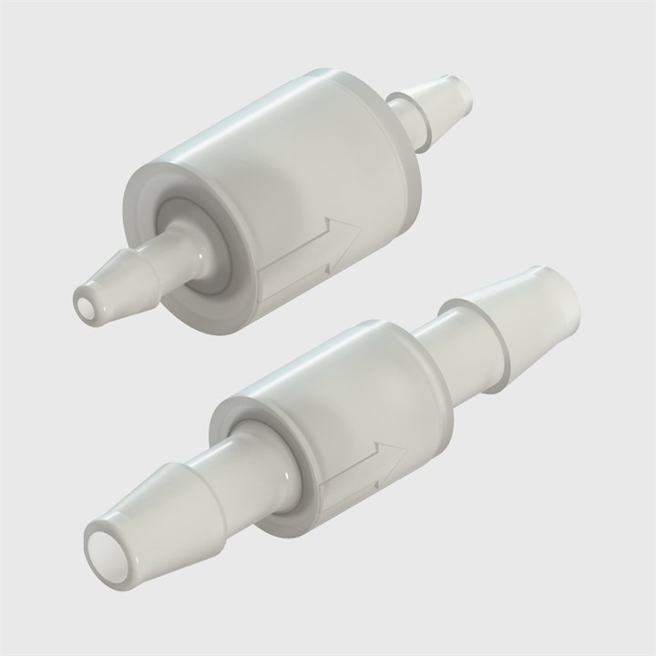 Polypropylene Bodied Check Valves with EPDM or Viton Seals