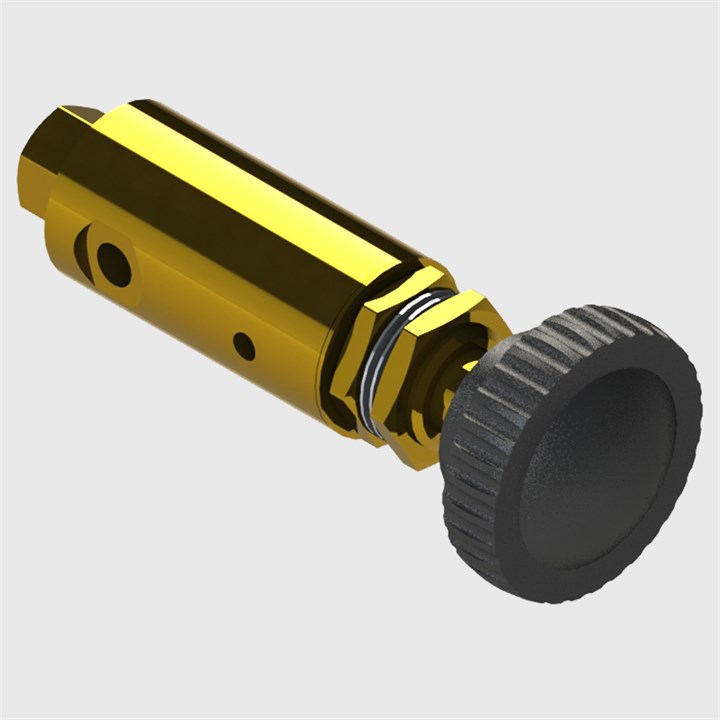 Pressure Regulators, M5 Ports, psi ranging 0-30,60,100