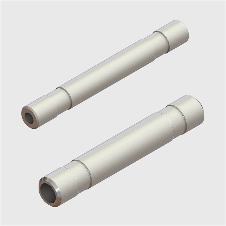 Nickel Plated Brass - Equal Stem Connectors - Various Sizes
