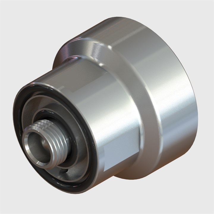 1/8 BSPP Stainless Steel Precision Miniature Pressure Regulator, Non relieving, Non-bleed. Manifold Mount.