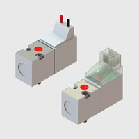 Glass Filled Nylon, Normally Closed Solenoid Valves, 3 Way - 10mm Series