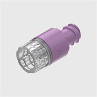 ISO 80369-7 ABS Bodied Check Valve, Silicone Seal, Male Luer Lock to Femle Luer Lock, Cracking Pressure ≤ 0.1 psi