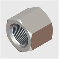 Nickel Plated Brass Cap, 1/8" BSPP Female Thread