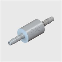 Polycarbonate Miniature Disposable Filter, 40 Micron Dutch Weave Stainless Steel Screen, 1/16" (1.6mm) ID Tube