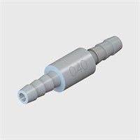 Polycarbonate Miniature Disposable Filter, 40 Micron Dutch Weave Stainless Steel Screen, 1/8" (3.2mm) ID Tube