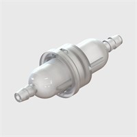 Serviceable Filter Housing Only, Barbs to suit 1/8" ID Tubing