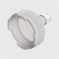 Clear Polypropylene Suction Filter, 150 Micron Polypropylene Mesh, 1/8" (3.2mm) ID Tube