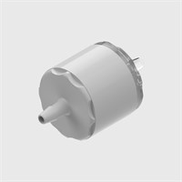 ABS Bodied Bacterial Filter, 0.2 Micron Hydrophobic Glass Fibre Disc, 1/16" (1.6mm) ID Tube