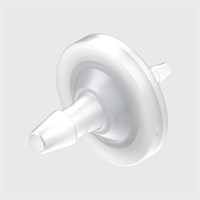 Animal Free Polypropylene In-Line Filters - 3/16" to 3/32" ID Tube - Hydrophilic PET Disc - Various Microns Available