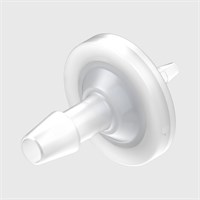 Animal Free Polypropylene In-Line Filters - 1/4" to 3/32" ID Tube - Hydrophilic PET Disc - Various Microns Available