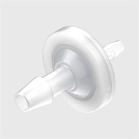 Animal Free Polypropylene In-Line Filters - 1/4" to 1/8" ID Tube - Hydrophilic PET Disc - Various Microns Available