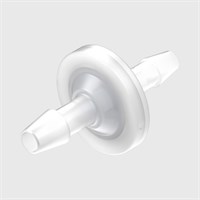 Animal Free Polypropylene In-Line Filters - 1/4" to 3/16" ID Tube - Hydrophilic PET Disc - Various Microns Available