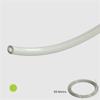 Natural Nylon Tubing, 78 Rockwell R, 0.071" (1.8mm) ID x 0.118" (3.0mm) OD - 30M - Compatible with Green Dot Fittings