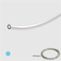 Clear Unreinforced PVC Tubing, 80 Shore A, 3/16" (4.8mm) ID x 5/16" (7.9mm) OD - 30M - Compatible with Blue Dot Fittings