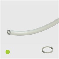 Natural Fluorinated Ethylene Propylene (FEP) Tubing, 57 Shore D, 6.0mm ID x 8.0mm OD - 30M - Compatible with Green Dot Fittings