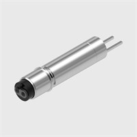Stainless Steel 5mm 2 Way Media Isolation Cartridge Valve, Normally Closed, FFKM Seal, 0.2mm Orifice Effective Size, Pin Terminals, 12VDC