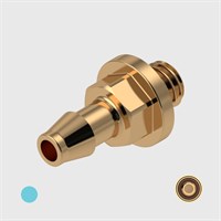 Brass 1/8" to 10-32 UNF Filters - Choose Seal and Micron Options