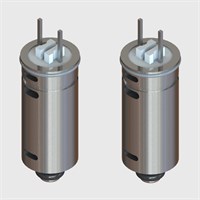 Manifold Mount 2/2 Oxygen Compatible Solenoid Valve, Normally Closed, 0.5mm Orifice Effective Size