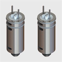 Manifold Mount 3/2 Oxygen Compatible Solenoid Valve, Normally Closed, 0.7mm Orifice Effective Size