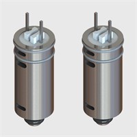 Manifold Mount 3/2 Oxygen Compatible Solenoid Valve, Normally Open, 0.7mm Orifice Effective Size