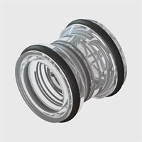 5/8" OD Cartridge for Modular Check Valve, Polypropylene, Nitrile Seals, 3 psi Cracking Pressure