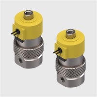 In-Line, Normally Open/Closed, 3 Way Fully Ported Solenoid Valves - ESV Series