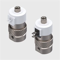 Oxygen Clean, Normally Open/Closed, 3 Way Fully Ported Solenoid Valves - ESV Series