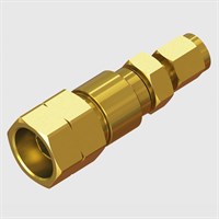 G3/8" Female Nut L/H x 1/8” Swagelok Compression, Brass