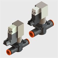 In-line Solenoid Valve - 6mm/8mm Push-in Connections