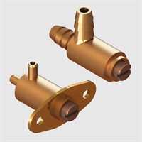 Fine Adjustment Bronze/Buna-N Needle Valves