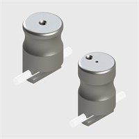 2 Way Pneumatic Pinch Valve, 1/16" (1.6mm) ID x 3/16" (4.8mm) OD