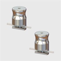 2 Way Pneumatic Pinch Valves, 1/16" ID x 1/8" OD Medical/Laboratory Grade Tubing