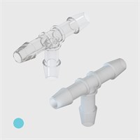 1/4" Barbs - Tee Connectors - Various Materials
