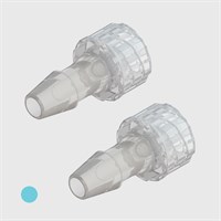 ISO 80369-7 Male Luer Lock to 3/16"Barb - Various Materials